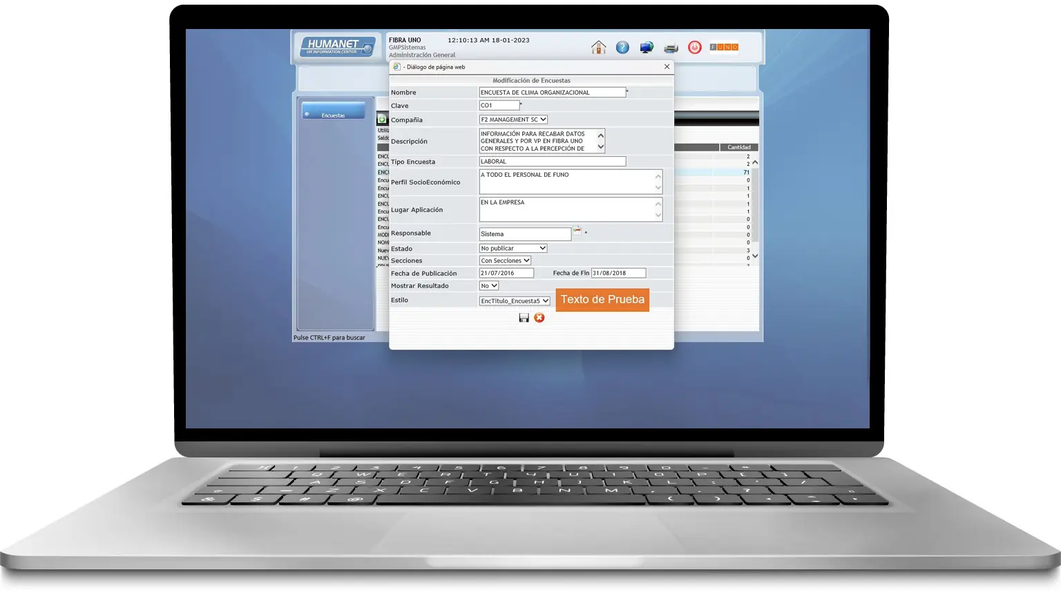 Consulta distintos documentos