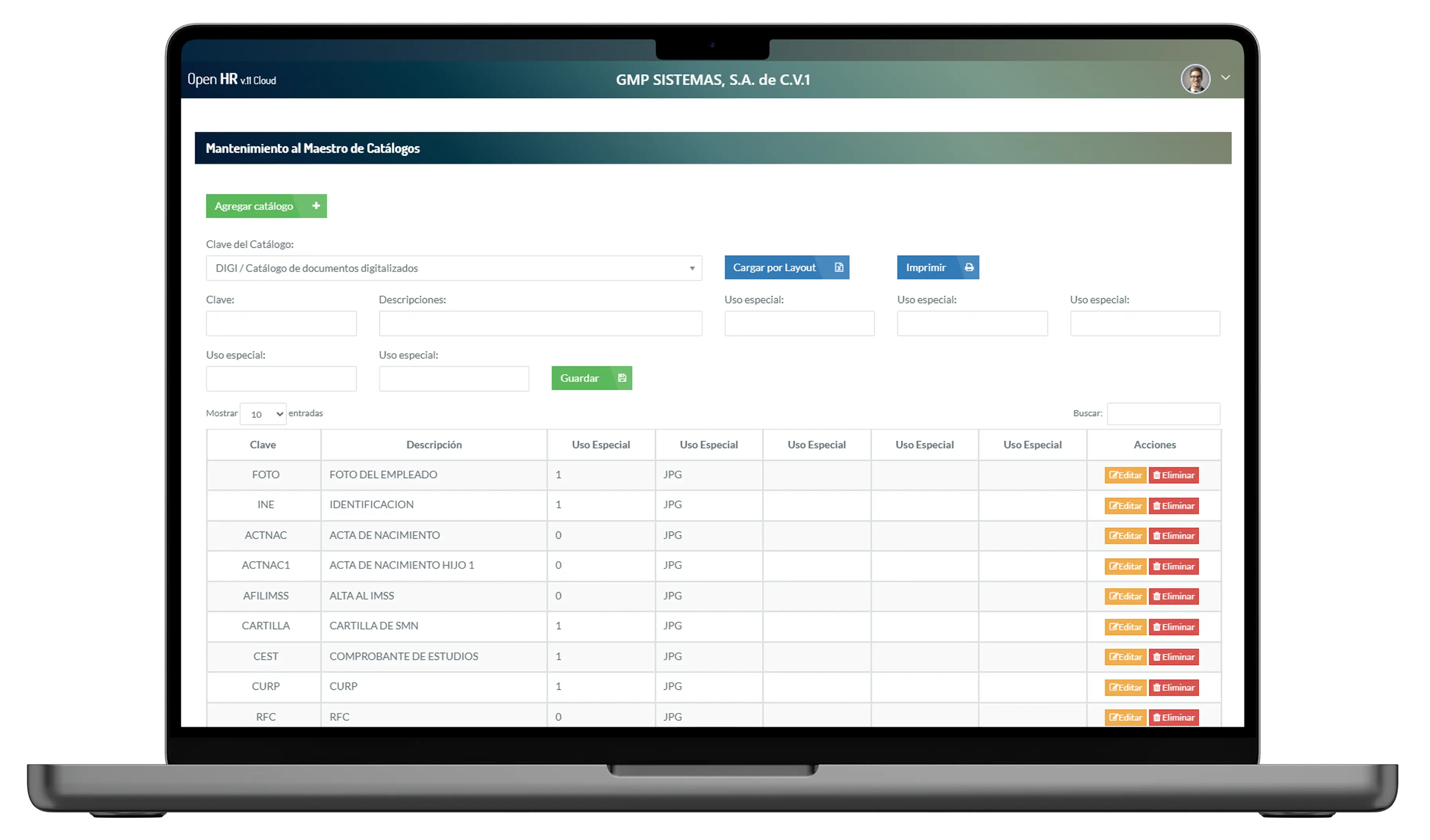 Consulta distintos documentos